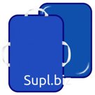 Сани-ледянка 56*42 см голубая Артикул: МТ16617