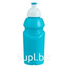 Бутылка для воды велосипедная, 400 мл, с поильником, 18×6.2×6.2 см, голубая
