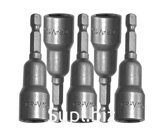 Биты для кровельных саморезов, 12x65мм, 5 шт, магнитные, CrV, Sturm!