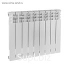 Радиатор биметаллический REMSAN Master, 500х80 мм, 9 секций