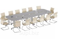 Стол для переговоров Грей-6, цвет серый