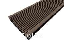 Террасная доска Deckron (Декрон) Classic, производство Россия, 153*28*6000мм, венге, П7