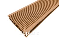 Террасная доска Deckron (Декрон) Classic, производство Россия, 153*28*6000мм, кедр, П7