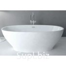 Ванна акриловая ABBER AB9207, 165х80х60 см, глубина 450 мм, белая