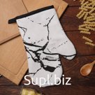 Варежка «Доляна», белая, 26×16 см, 100% п/э