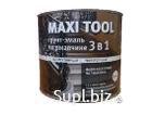 Красно-коричневая грунт-эмаль 3в1 по ржавчине 1,9 MAXI TOOL (6шт/300шт)