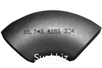 Отвод приварной нержавеющий, AISI304 33,7 * 3, (CF8), PN16