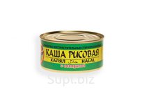 Каша рисовая с говядиной халял (0,325 кг.)