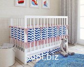 1623 Набор постельного белья ZigZag Navy Giovanni 5 предметов