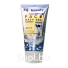 3Q BEAUTY, Гель для умывания Face Wash Gel Milk Organic, 150 мл