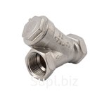 Фильтр муфтовый Y-тип латунный никелированный, DN20 (3/4"), PN25