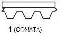 Битумная черепица Сальса. СОНАТА (sonata)