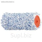 Валик сменный MTX "МИКРОФИБРА" 80701, шерсть, 150 мм, ворс 15 мм, D 60 мм, D ручки 8 мм