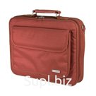 Сумка деловая, отдел на молнии, наружный карман, цвет красный