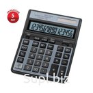 Калькулятор настольный Citizen SDC-760N, 16 разр., двойное питание, 158*204*31мм, черный