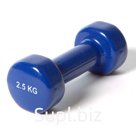 Гантель виниловая York 2.5 кг (синяя) B31386