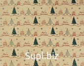 Kraft wrapping paper for Christmas trees, 70x100cm, 80g