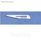 Лезвие скальпеля Kruuse №11 из нержавеющей стали 100 шт.