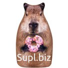 Anti-stress toy Capybara donut 30 cm Article: MT30015