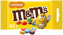 M&M'S (ммс) 45г Арахис драже (5бл*32шт)