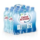 Вода негазированная питьевая «Святой источник», 0,5 л, пластиковая бутылка