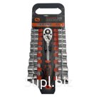 Набор головок с трещоткой 3/8" 19шт TLB-3-8-19pcs