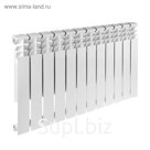 Радиатор алюминиевый REMSAN Master, 500х80 мм, 12 секций