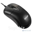 Delux Мышь  &quot;DLM-312BU&quot; опт.,800dpi, USB 2 кнопок+скролл , черная