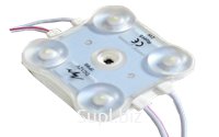 Светодиодный модуль VIP4 2835/4LED 2W, 240 Lm, IP68,175°, 45х42х10мм (провод 20см) Код VIP4-2835-W