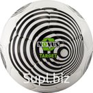 Мяч футбольный Novus TARGET, PVC, черно-белый, размер 5, ручная сшивка, d=68-71