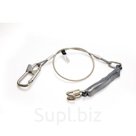 Строп Ба из металлического троса в оболочке с амортизатором и карабинами К1 и Кбс

Используется в составе страховочных систем.

В комплект входит: строп из мет…