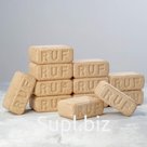 Дрова "Топливный брикет RUF" сосна, набор 12 шт, 10 кг, 15,5 х 6 х 8,5 см