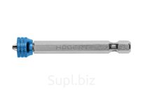 HOEGERT Бита PH2, 65 мм, магнитный наконечник, сталь S2