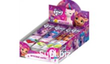 ЖЕВАТЕЛЬНАЯ КОНФЕТА фас. ФРУКТОВЫЕ ЯЗЫЧКИ "MY LITTLE PONY" 1/12 бл./50 шт./10 гр, КОНФИТРЕЙД