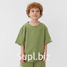 Футболка детская KAFTAN, размер 30 (98-104 см), хаки