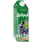 ДОБРЫЙ Нектар виноградный 1 л. т/пак: 12