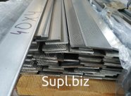 Полоса нержавеющая матовая  30х6  40х4   50х3   50х4  AISI 304
