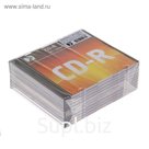 Диск CD-R Data Standard, 52x, 700 Мб, Slim, набор 10 шт