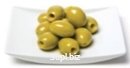 Оливки Зелёные без косточек Large  (231-260) (сухой вес - 2кг). 4 326мл, жесть