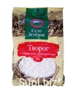 Творог м.д.ж. 9,0%, ТМ "Село Зеленое", Тр пакет, 0,5кг