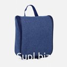 Косметичка-несессер на молнии, цвет синий