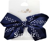 Hair clip bow 75x75mm