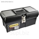 Ящик для инструментов Stanley 1-94-857, 16", пластмассовый, с металлическими замками