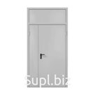 Полуторная противопожарная дверь ei60 с фрамугой