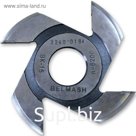 Фреза радиусная для фрезерования полуштапов, BELMASH 125×32×7 мм (левая)