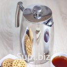 Кофейник из нержавеющей стали с функцией френч-пресса и двойными стенками 1500 мл.