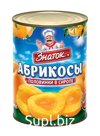 Абрикосы половинки в сиропе 410 гр.