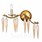 Бра St Luce. SL1653.201.01. Siena. 1х40 Вт, E14, 48х38 см, цвет золотистый