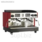 Кофемашина Gino GCM-322, 2 группы, 1 паровой кран, 240 чашек/ч, красный/серый