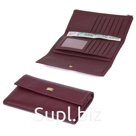 Кошелек FABRETTI, цвет бордовый